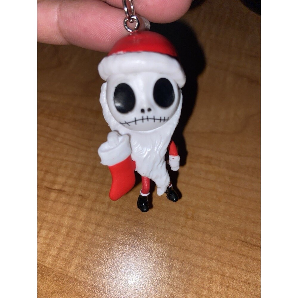 Santa Jack Nightmare Before Christmas Keychain - Jack Skellington